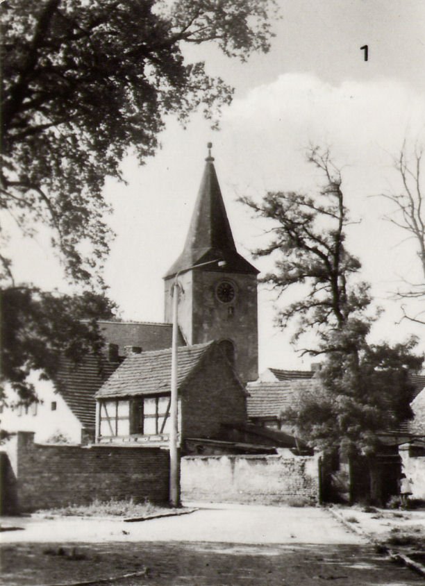Kirche in Pritzerbe 1982